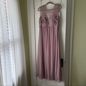 Birdy Grey Ryan Bridesmaid Maxi Dress in Mauve